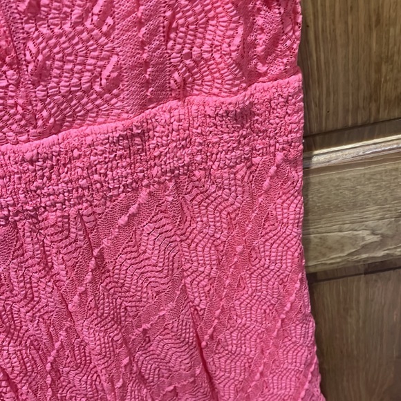 Dress Barn size 16 Coral Dress - Picture 7 of 10